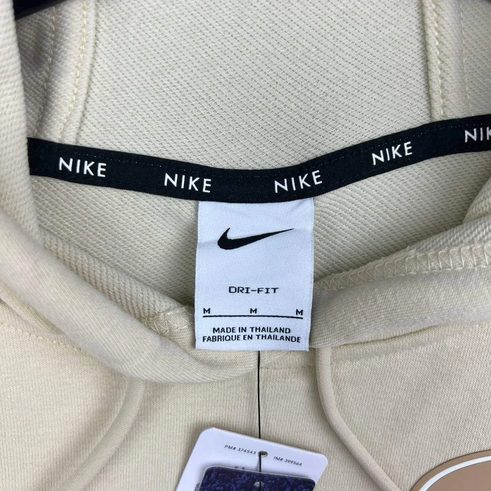 Nike Georgia Bulldogs Dri-FIT Hoodie Women Medium Cream Long Sleeve New M
